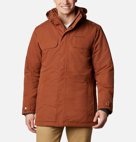 Columbia Mens Parkas UK Sale - Rugged Path Jackets Red UK-327016